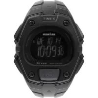 天美时(Timex)男士运动石英表防水电子手表多功能计时背光大表盘户外跑步防水100米