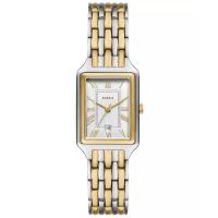 FOSSIL女士石英表银色表盘三指针日历不锈钢防水运动手表代购正品时尚腕表