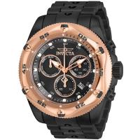 因维克塔(INVICTA)女款石英手表防水运动休闲商务简约风格精钢表带黑盘男女士通用