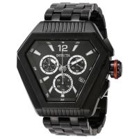 因维克塔(INVICTA)瑞士制造石英男士运动手表防水50米计时码表夜光不锈钢表壳