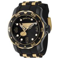 因维克塔(INVICTA)男士石英手表防水100米夜光不锈钢表壳硅胶表带运动商务腕表