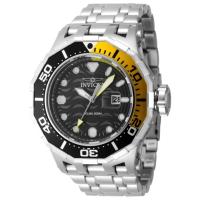 因维克塔(INVICTA)男士石英运动手表52mm大表盘潜水腕表不锈钢表带