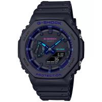卡西欧(CASIO)GSHOCK男表黑树脂表带防水防震多功能石英手表