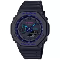 卡西欧(CASIO)GSHOCK男表黑树脂表带防水防震多功能石英手表