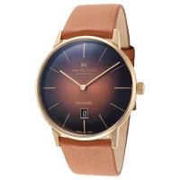 汉米尔顿(Hamilton)瑞士自动机械表42mm防水50米商务休闲男表日期显示