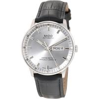 Mido瑞士手表 天文认证指挥官系列商务休闲自动机械男表 银盘皮带