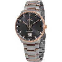 Mido瑞士手表 指挥官系列男士长动能自动上链机械表 大日历轻奢腕表