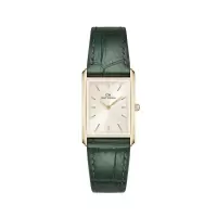 丹尼尔惠灵顿(Daniel Wellington)女士机械表黄金色镀层大气母贝表盘优雅时尚手表