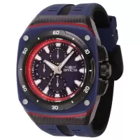 Invicta 男士防水石英表时尚硅胶表带计时男士手表送男友礼物