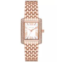 Michael Kors 女士玫瑰金不锈钢链带防水石英腕表xmm多链节闪耀腕