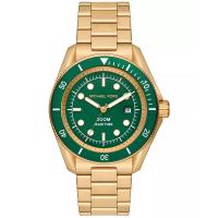 Michael Kors 男士mm金色不锈钢三针水下防水名品腕表