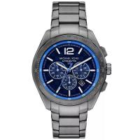 Michael Kors 男士竞速感蓝盘计时防水不锈钢腕表mm