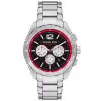 Michael Kors 男士赛车风格石英计时防水不锈钢mm商务运动腕表