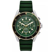 Michael Kors 男士运动防水绿面石英计时硅胶表mm潜水耐摔商务休闲