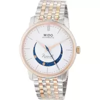 Mido瑞士手表 贝伦赛丽系列 “月相”自动机械腕表男表 送男友礼物