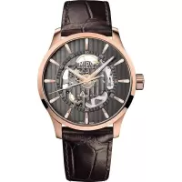 Mido瑞士男表 Multifort系列商务个性镂空圆盘皮带自动机械腕表 42mm