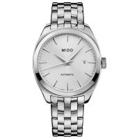 Mido男士手表 Belluna Royal瑞士自动机械日显不锈钢腕表 送男友礼物