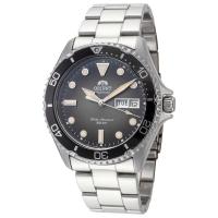 Orient 东方男士自动机械腕表米防水黑盘不锈钢手表时尚休闲