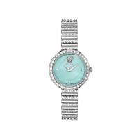 女士石英两针腕表蓝盘女神宠物限量版Greca