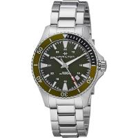 汉密尔顿Hamilton男士专柜全球购腕表2024新款圆形表盘不锈钢钢带