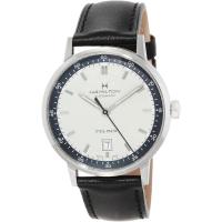 汉米尔顿(Hamilton)男士机械手表自动上链40毫米不锈钢表壳复古风格商务休闲腕表