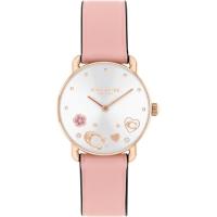 PERRY系列小牛皮表带茶玫瑰石英女士手表 节日礼物