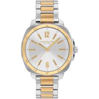 女士石英手表mm不锈钢表壳拼色表链时尚配饰礼物