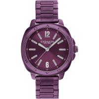 女士石英腕表mm不锈钢表壳紫调配饰时尚礼物