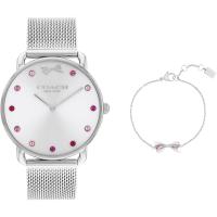 时尚简约女表mm石英表不锈钢网带链条手链礼盒装