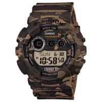 CASIO 卡西欧手表男士时尚迷彩运动风休闲腕表正品代购GD120CM-5