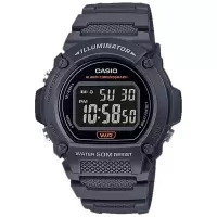 CASIO 卡西欧运动手表50米防水1/100秒计时LED背光