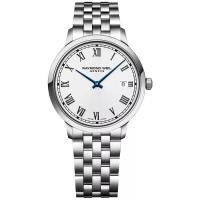 女士瑞士石英腕表 商务休闲钢带白盘小蓝针女表