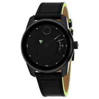 Movado/摩凡陀男士石英防水mm商务休闲瑞士工艺皮质表带手表