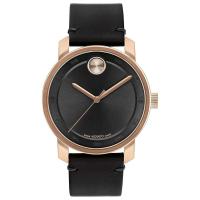 瑞士 qrtz机芯皮质表带防水男士商务石英手表