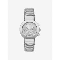 Michael Kors银色调石英女士腕表经典商务石英腕表礼物潮酷女款