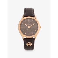 纤细跑道金 tone 牛皮女士手表 minimalist 简玫瑰金配饰礼物