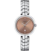 弗拉明戈系列石英钢带女表时尚瑞士腕表 送女友