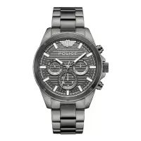 POLICE 石英腕表商务防水男款深灰色男士休闲时尚名品手表
