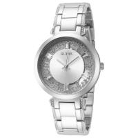 GUESS女士石英手表防水钢带镶钻简约轻奢时尚手表