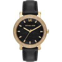 Michael Kors女士石英真皮表欧美时尚简约防水商务休闲手表