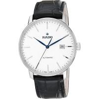 RADO瑞士手表 晶璨系列皮带日期男士商务休闲简约自动机械腕表50m防水