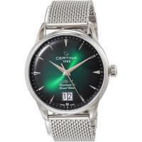 Certina瑞士手表 DS 1系列长动能自动机械表 大日历网带男士轻奢腕表