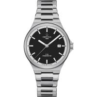 Certina瑞士手表 DS-7系列80机芯自动机械表 夜光黑盘防水名品腕表