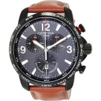 Certina瑞士手表 DS PODIUM系列三眼计时码表 男士石英运动腕表