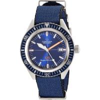 男士自动机械潜水腕表蓝色圆盘防水米时尚耐用