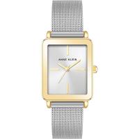 Anne Klein安妮克莱因女士简约腕表银色钢带长方形AK/4170RGRG