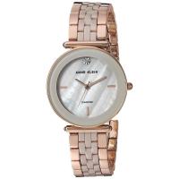 Anne Klein手表 女士淑女风贝母盘简约优雅女士石英腕表 情人节送女友礼物