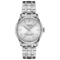 TISSOT34mm自动机械女表防水50米日期显示简约时尚表盘