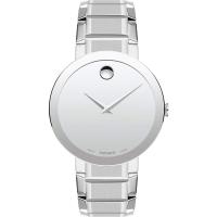 Movado/摩凡陀Swiss Quartz男士石英防水不锈钢商务简约经典腕表