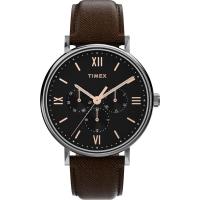 TIMEXSouthview系列手表 时尚休闲三眼计时石英男表
